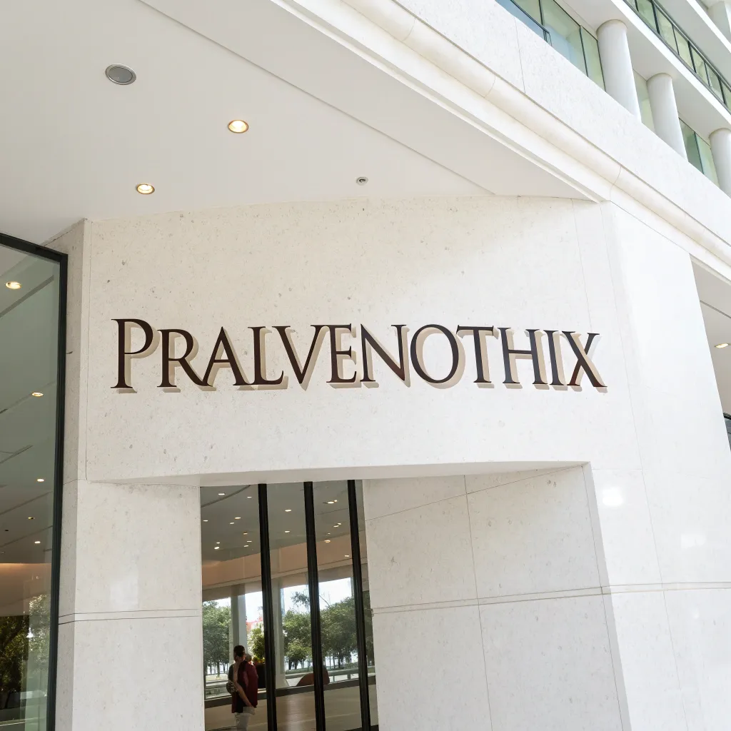 PRALVENOTHIX Volleyball Logo